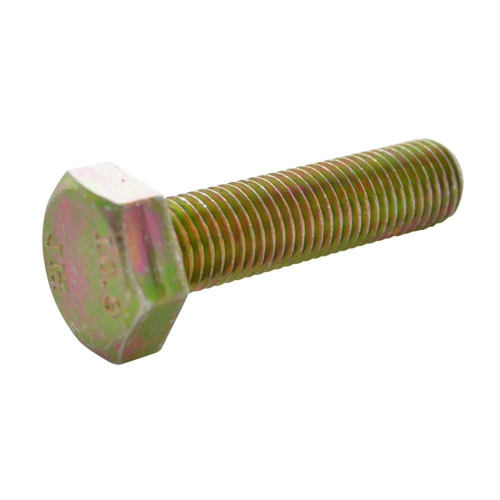 M16 x 1.5 x 60 mm Fine Class 10.9 Yellow Zinc Steel Hex Head Cap Screw