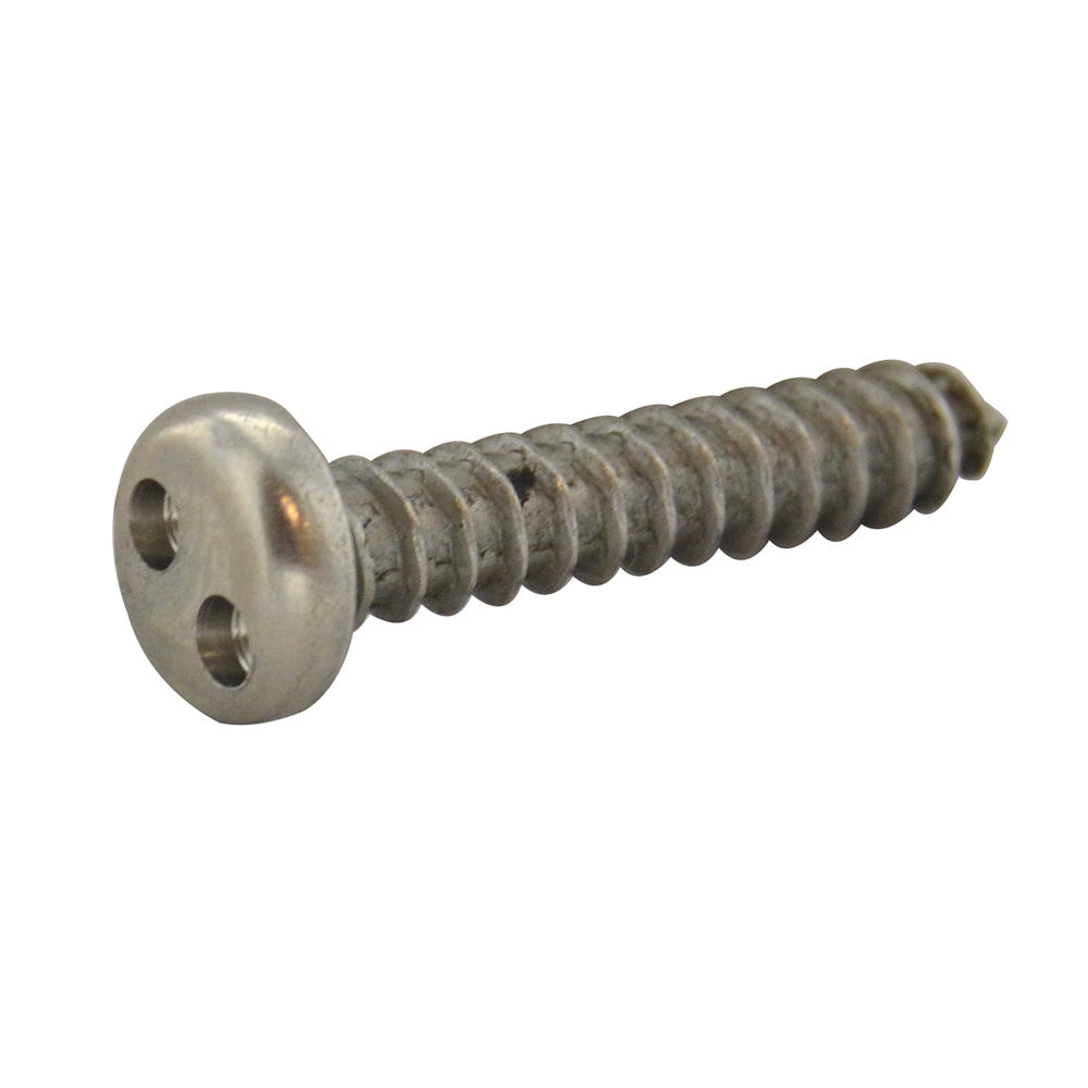 #6 x 3/4 Inch Stainless Steel Spanner Pan Head Tamper Resistant Sheet Metal Screw
