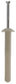 1/4 Inch x 2 Inch Translucent White Rigid Nylon Nail In Anchor
