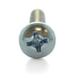 1/4-20 x 3/8 Inch Coarse Zinc Plated Steel #3 Phillips Drive Flat Countersunk Head Machine Screw
