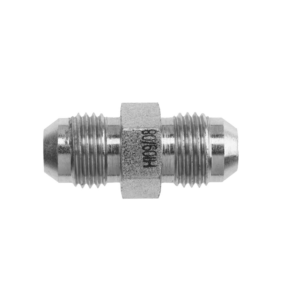 7/8 Inch 5000 psi Zinc Plated Yellow Dichromate Carbon Steel Jic 37 Degree Small Hex Union