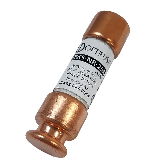 25 Amp Dln-R Type 250 Vac Dual Element Time Delay Industrial Fuse