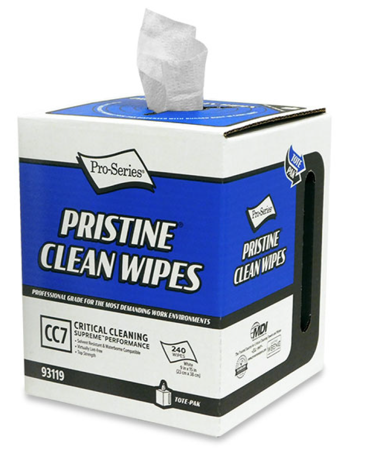 10-1/2" x 15" Kleenz Pro-Towel Heavy-Duty 200 Wipes Per Tote Box
