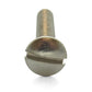 #6-32 x 1 Inch Coarse Plain 18-8 (A2) Stainless Steel Slotted Drive Oval Countersunk Head Machine Screw