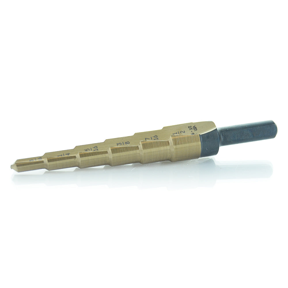 3/16" To 1/2" Step Drill Special Moly Alloy Steel