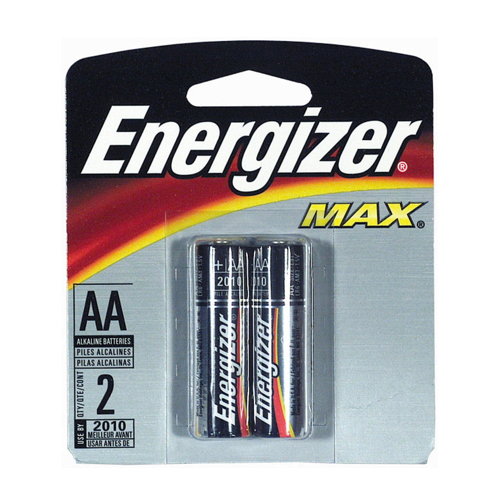 Energizer AA Cell Alkaline Battery Pack of 2