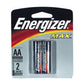 Energizer AA Cell Alkaline Battery Pack of 2