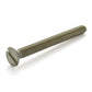 5/16-18 x 1 Inch Coarse Plain 18-8 (A2) Stainless Steel Slotted Drive Flat Countersunk Head Machine Screw