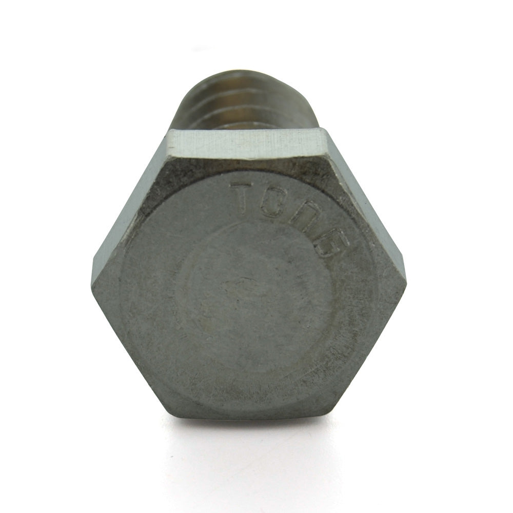 3/8-7 x 2-1/2 Inch Plain 18-8 (A2) Stainless Steel Hex Head Lag Screw