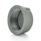 1-1/2" Schedule 40 Malleable Iron Cap Black