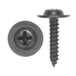 #8-18 x 1-1/4 Inch Black Phosphate and Oil Type Ab Phillips Round Washer Head Tapping Screw