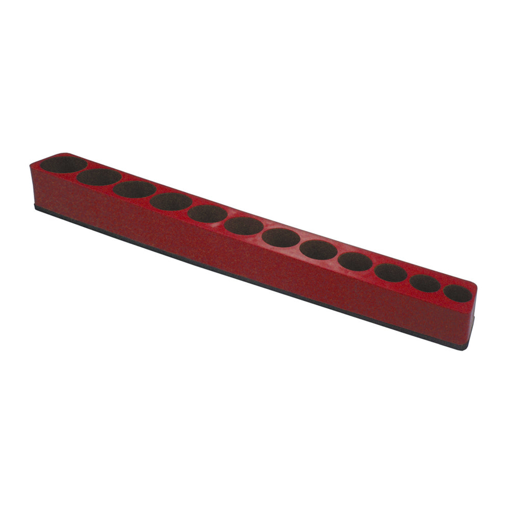 3/8 Inch Drive Magna Caddy Shallow Deep Holder Red