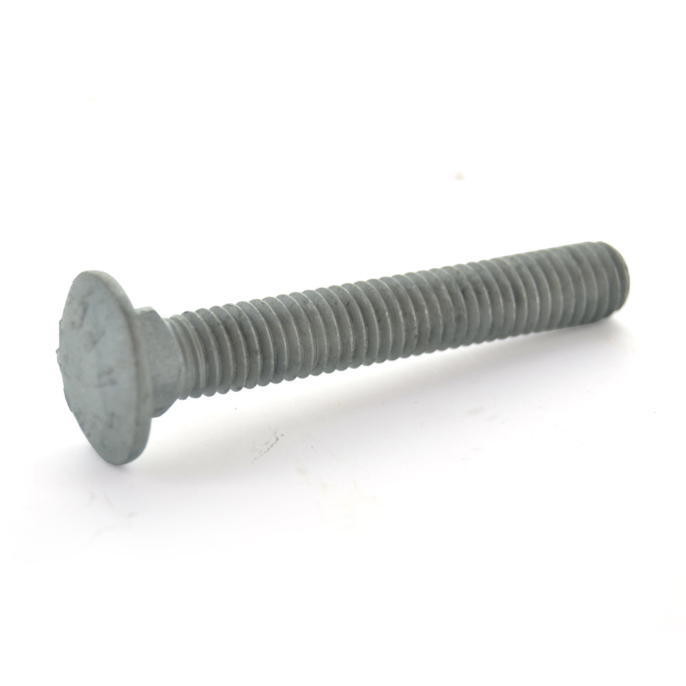 5/8-11 x 8 Inch Coarse Hot Dip Galvanized A307 Grade A Round Head Carriage Bolt