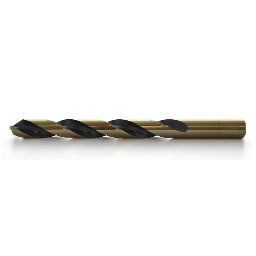 1/16 - 3/8 Inch 118 Degree Tin Coated Tip Hss Heavy Duty Jobber Length Drill Bit Set