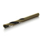 #60 135 Degree Split Point Gold Hi-Molybdenum Tool Steel Stub Length Drill Bit