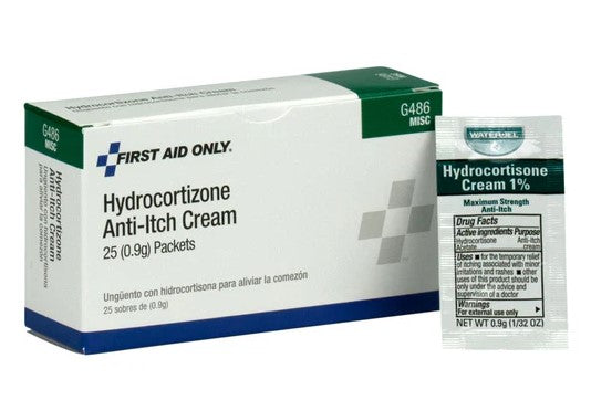 1.5 G Hydrocortisone Creme - 25 Per Box