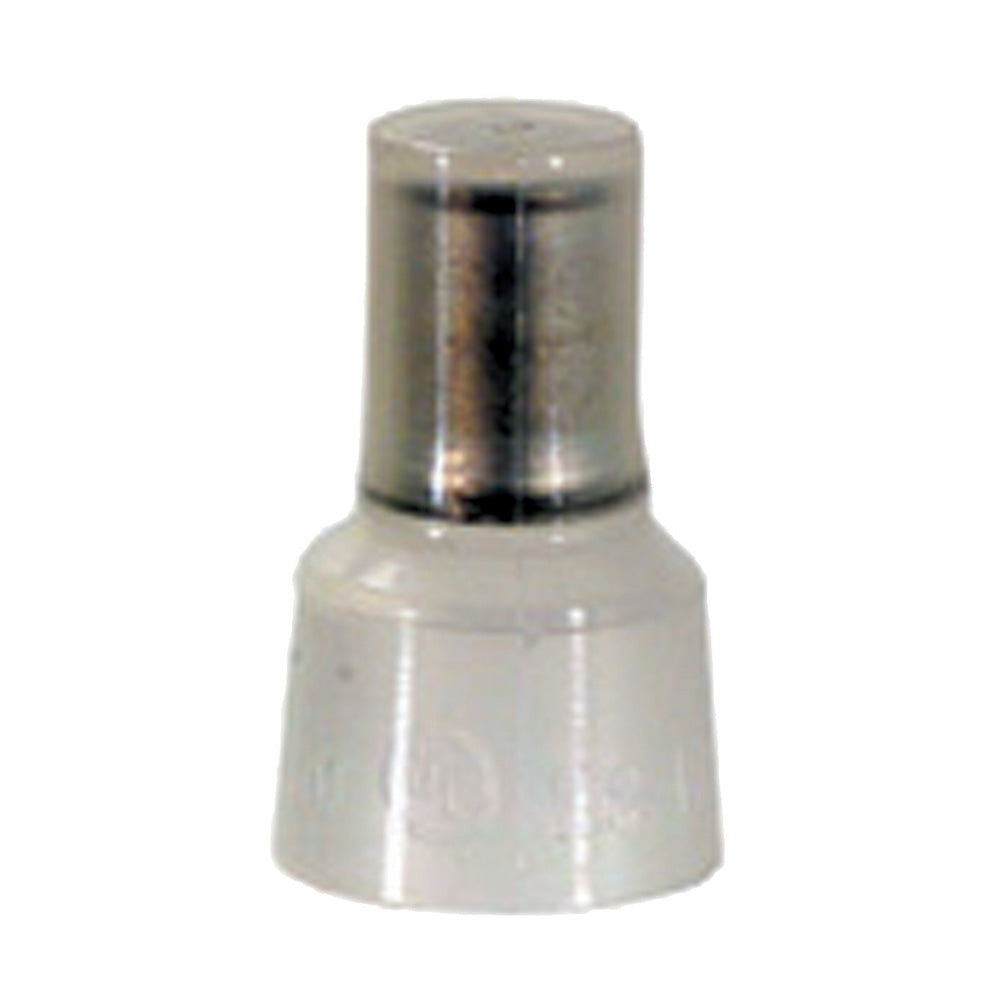 16-10 Gauge Closed End Cap Tin Plated Copped Insert Clear Nylon Sleeve