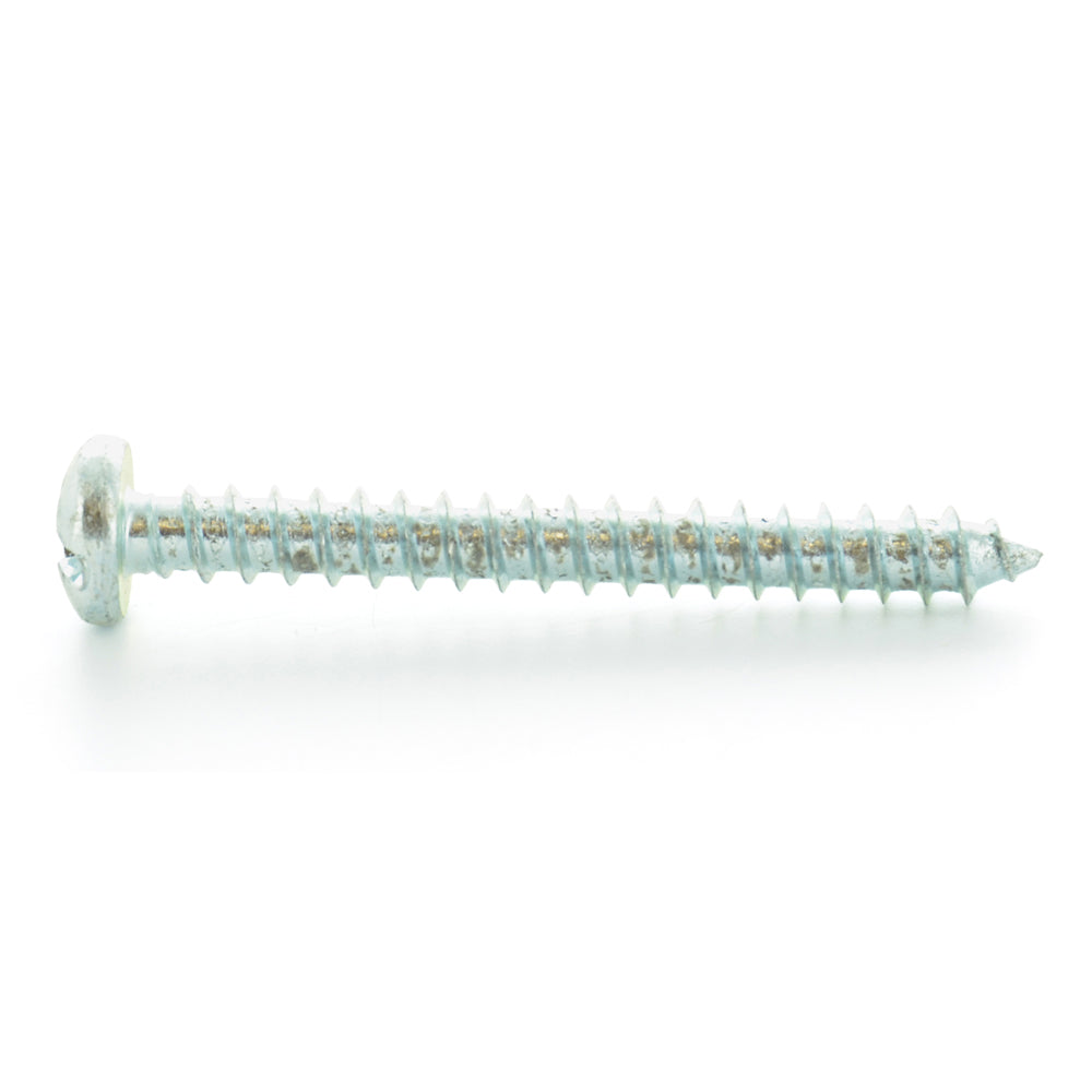 #14-14 x 1/2 Inch Zinc Plated Low Carbon Steel Pan Head Type-A Self-Tapping Sheet Metal Screw