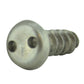 #8 x 1/2 Inch Stainless Steel Spanner Pan Head Tamper Resistant Sheet Metal Screw