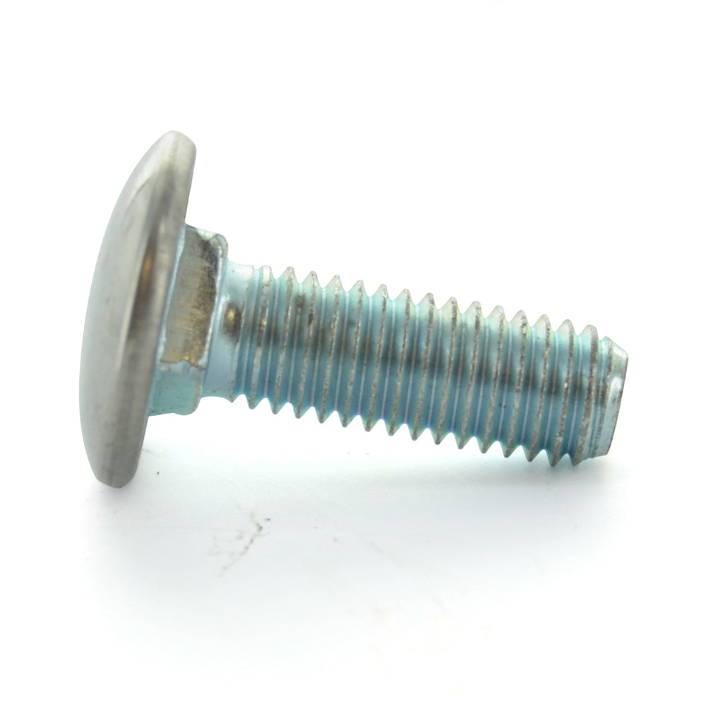 M8 x 1.25 x 25 mm Coarse Stainless Steel Capped Flat Head Bumper Bolt Without Nuts Ford - N800744 GM - 14003784