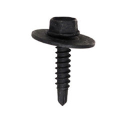 M4.2 x 1.41 x 20 mm Black Teks Indented Hex Head Tapping Screw