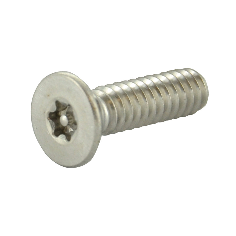 #10-24 x 3/4 Inch Stainless Steel Torx Pin Flat Head Resistant Machine Screw