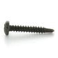 #8 x 1-1/2 Inch Black Oxide Hardened Steel #2 Point Pan Head Self-Drilling Tek Screw