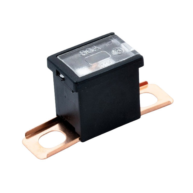 80 Amp Pal 9/16 Inch Bent Male Terminal Black