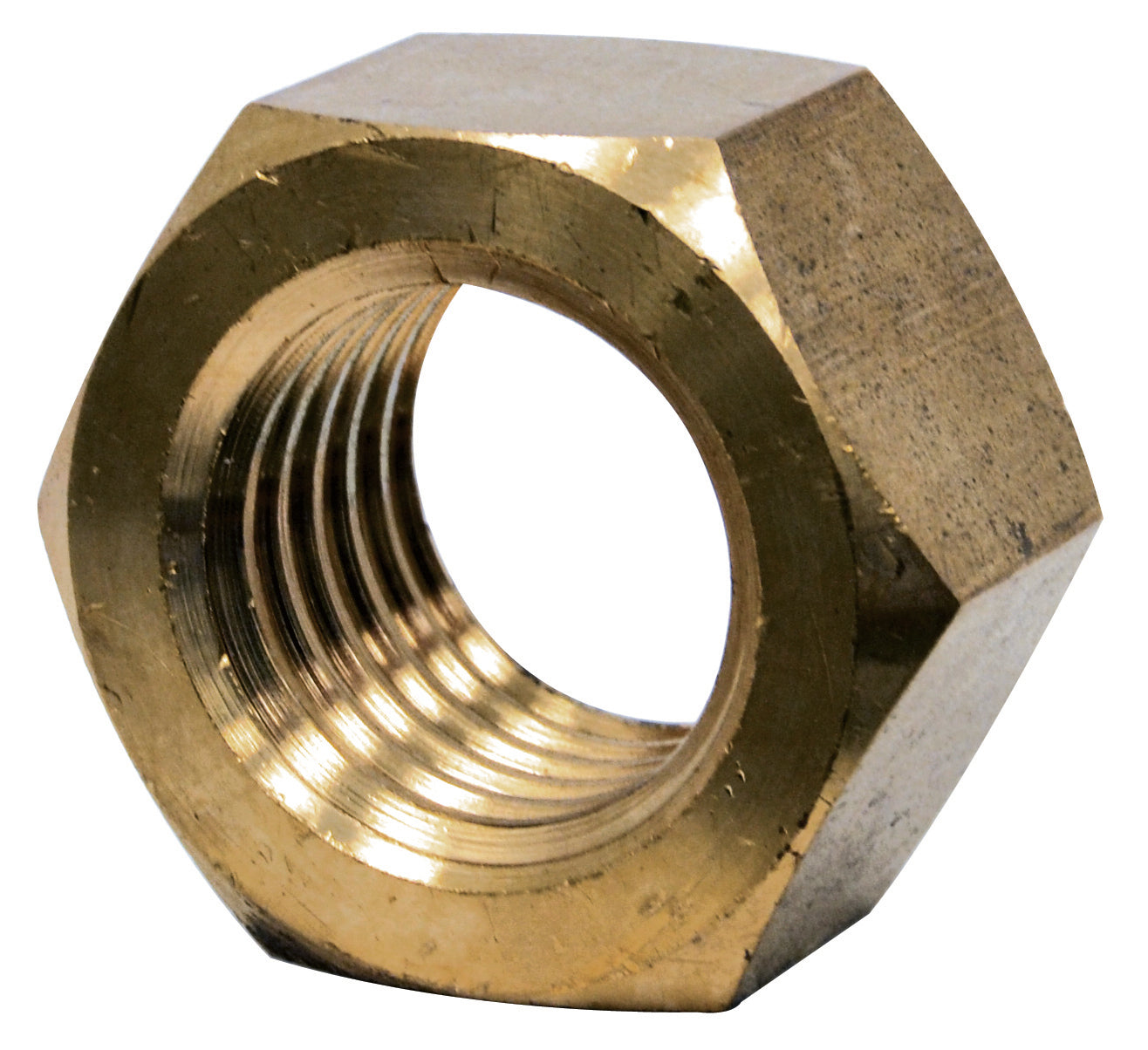 3/8-16 Coarse Silicon Bronze Heavy Hex Nut