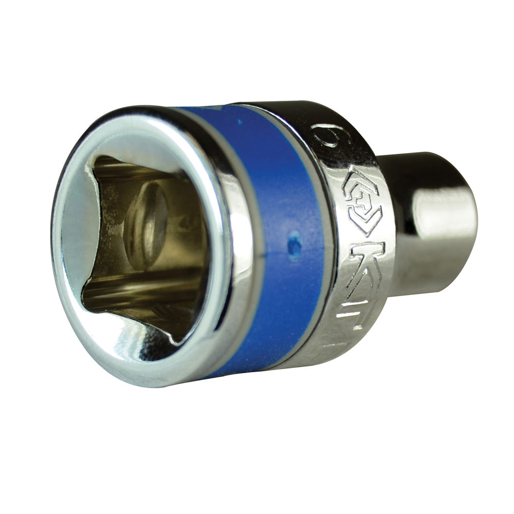 1-1/8 Inch x 1/2 Inch Sae Chrome Vanadium Alloy Steel 6 Point Socket