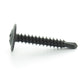 #8-18 x 3/4 Inch Black Oxide Steel #2 Point Modified Truss Head Self-Drilling Tek Screw