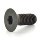 M5 x 0.8 x 12 mm Coarse Black Oxide Class 10.9 Din 7991 Flat Head Socket Cap Screw