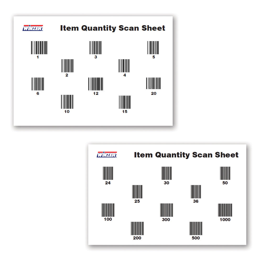 Winzer Barcode Scan Card