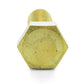 3/8-16 x 1 Inch Coarse Plain Brass Hex Head Cap Screw