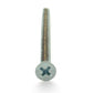 #8 x 2-3/8 Inch Coarse #2 Point #2 Phillips Drive Bugle Head Zinc Plated Steel Drywall Self-Drilling Tek Screw