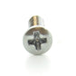 #8 x 1 Inch Chrome Alloy Steel Oval Head Type-Ab Self-Tapping Sheet Metal Screw
