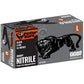 Panther-Guard Nitrile Powder-Free Industrial Micro-Diamond Black 6-Mil Disposable Gloves Large
