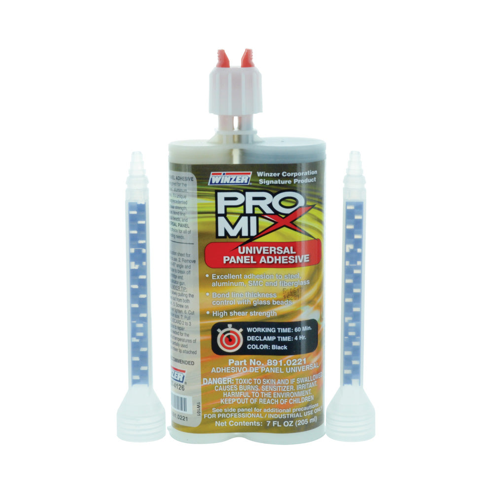 Winzer Pro-Mix Universal Panel Adhesive - 7 oz - Pack of 6 With Gun