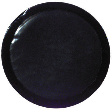 3-1/4 Inch Black/White Poly Back Large Round Feather-Edge Tube Repair Unit