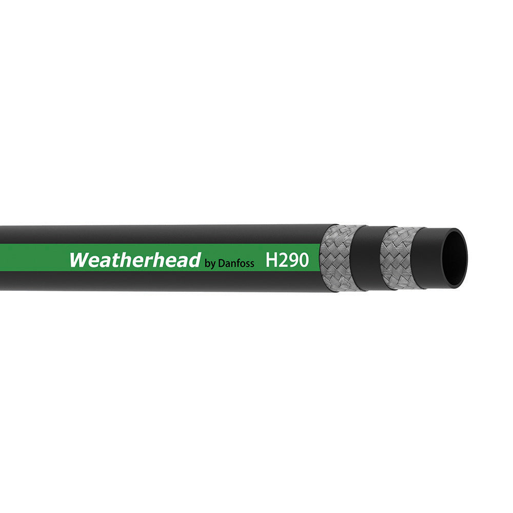 1-1/4 Inch Id x 1-7/8 Inch Od Synthetic Rubber High Pressure Weathershield™ Hydraulic Hose - Sold Per Foot