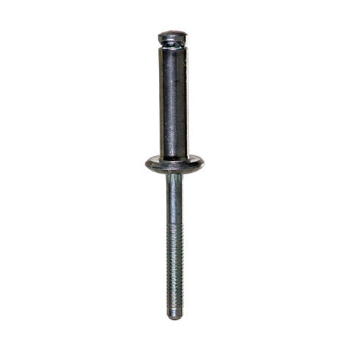 1/4 Inch x 0.875 Inch 33/64 - 19/32 Inch Grip Silver Aluminum Blind Rivet