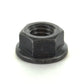 3/8-16 Inch Non-Serrated Coarse Black Phosphate and Oil Grade 8 Hex Flange Nut