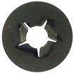 M6 x 1 Dichromate Metal Push Nut Bolt Retainer