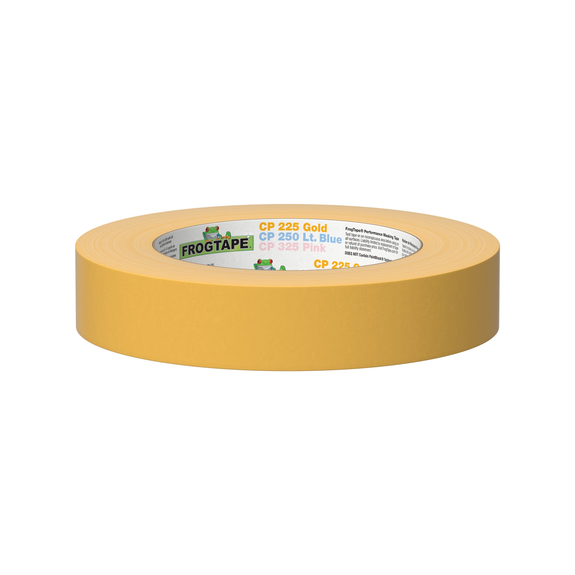 FrogTape 1" x 60 yards Painter's Masking Tape - Yellow