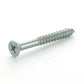 #6 x 1-3/4 Inch Zinc Plated Alloy Steel Phillips Flat Head Wood Screw