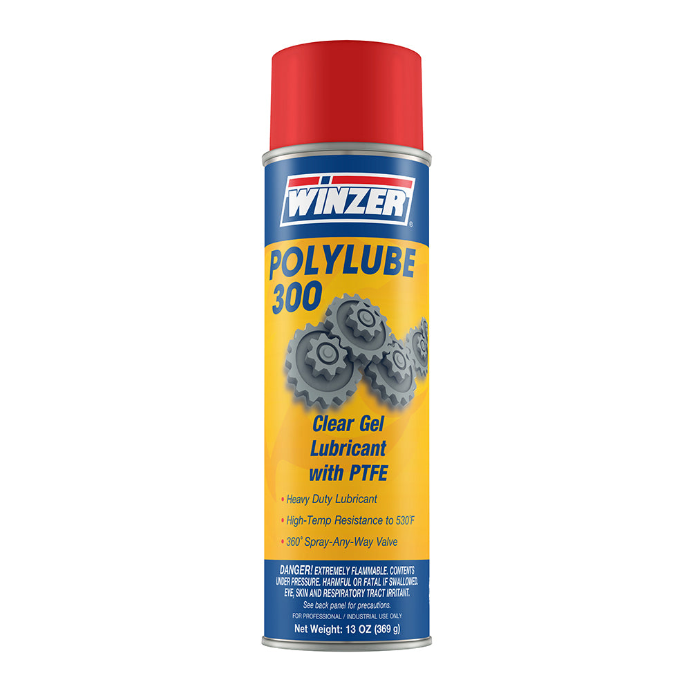 Winzer Polylube 300 Clear Gel Lubricant with PTFE - 13 Oz Net Wt. Aerosol