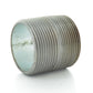 1-1/2 Inch x 2-1/2 Inch Sch 40 Mnpt Galvanized Welded Carbon Steel Pipe Nipple Usa