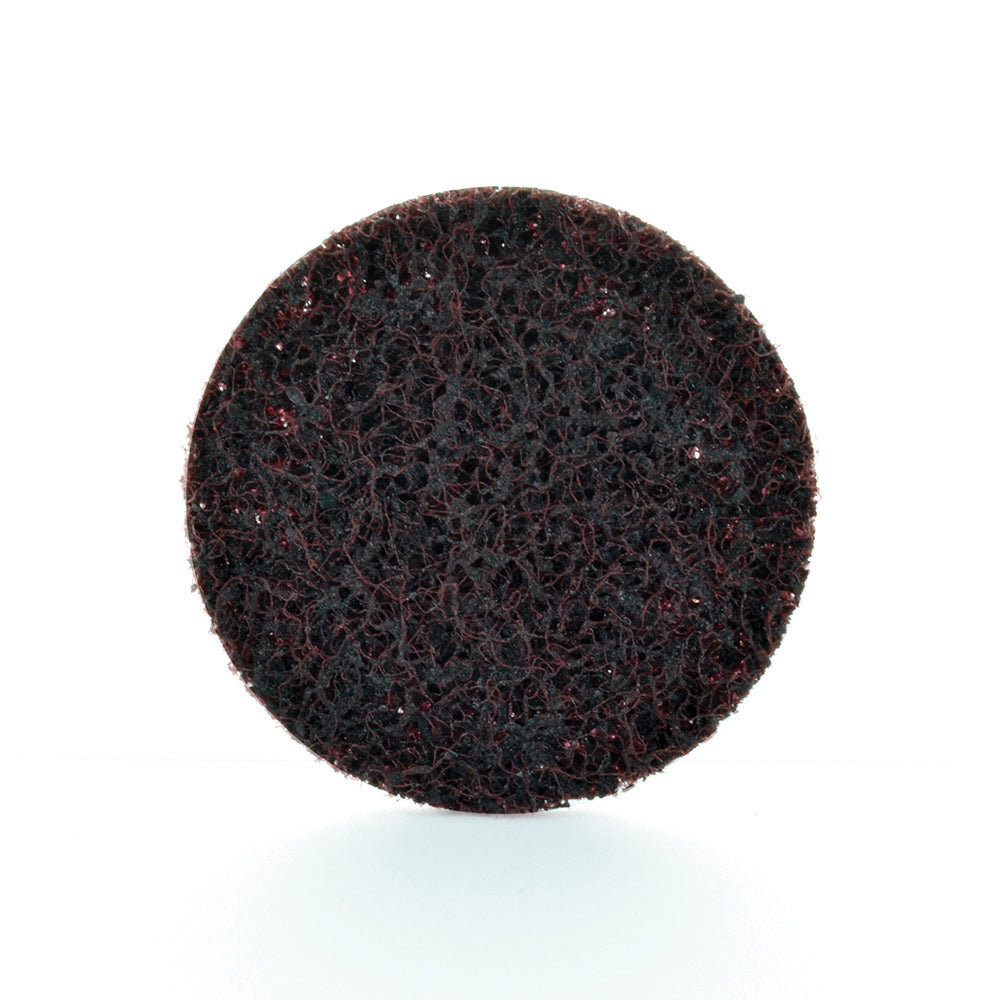 3M 2 Inch Scotch-Brite Surface Conditioning Disc Medium Grit Maroon