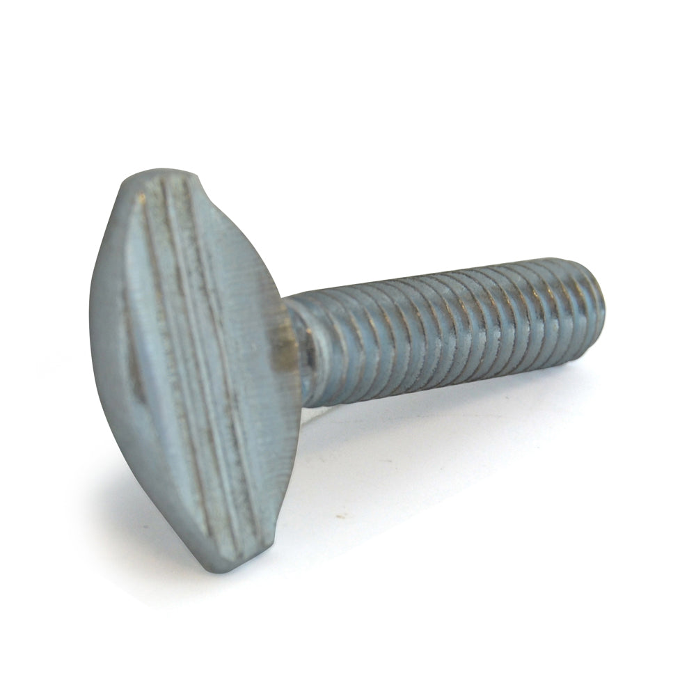 1/4-20 x 2-1/2 Inch Coarse Zinc Plated Plated Steel Thumb Screw