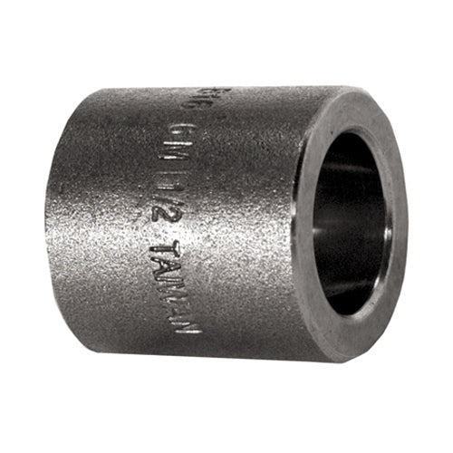 1/2 Inch Socket Weld Black Forged Carbon Steel Pipe Coupling